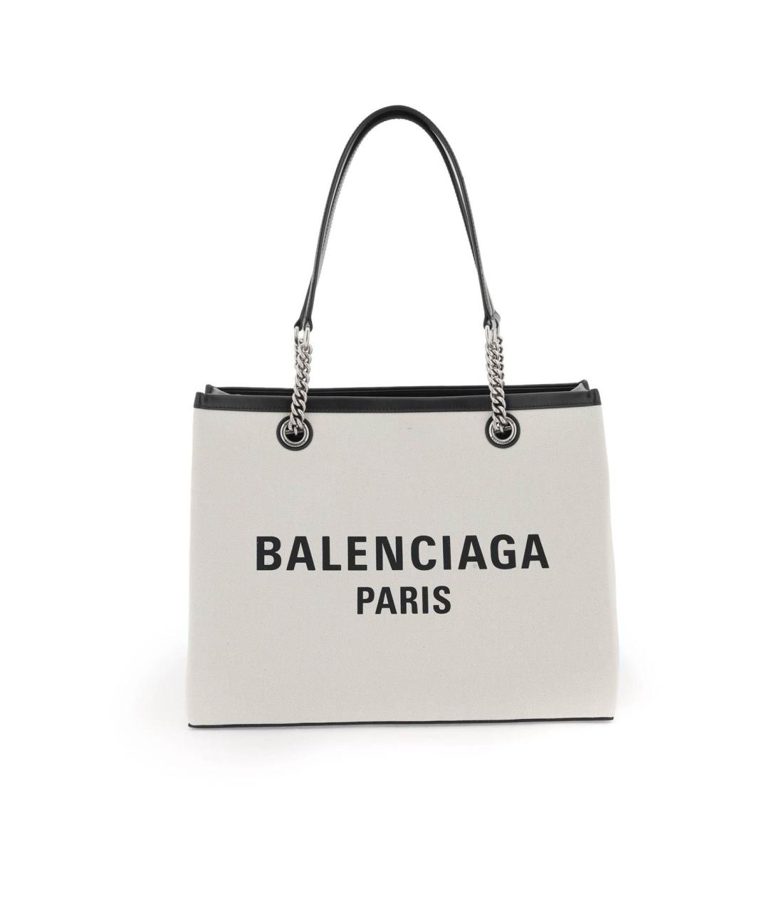 BALENCIAGA Белая сумка тоут, фото 1