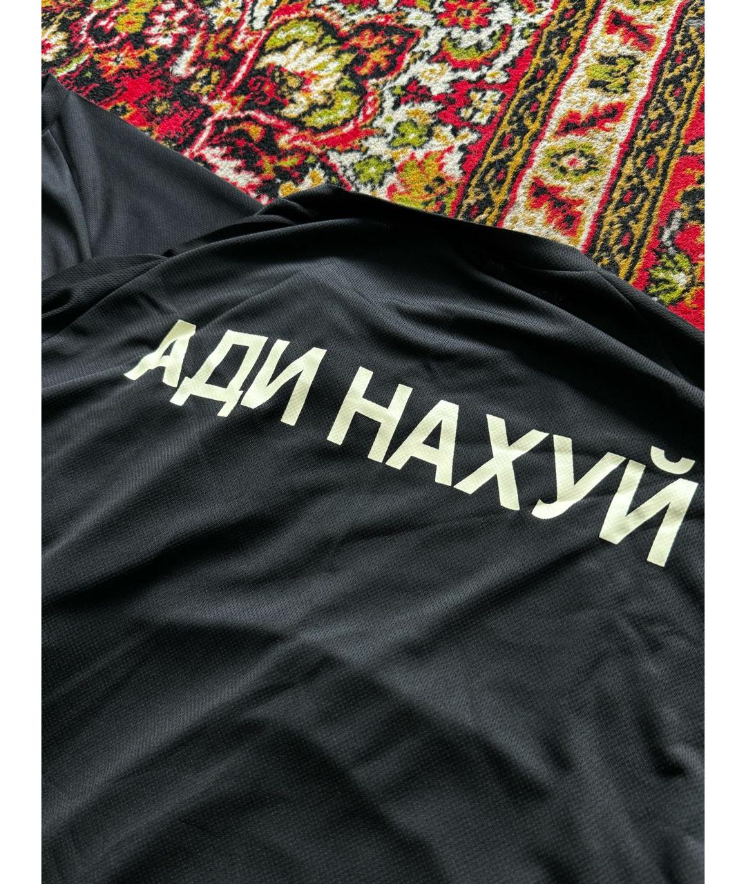 YEEZY Черная синтетическая футболка, фото 4