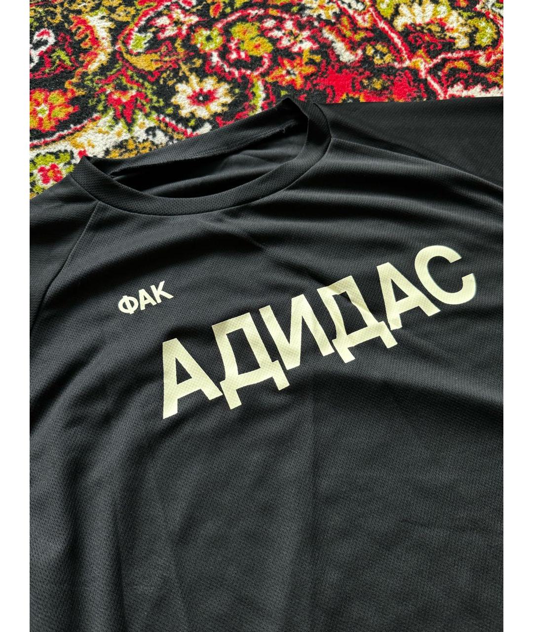 YEEZY Черная синтетическая футболка, фото 3