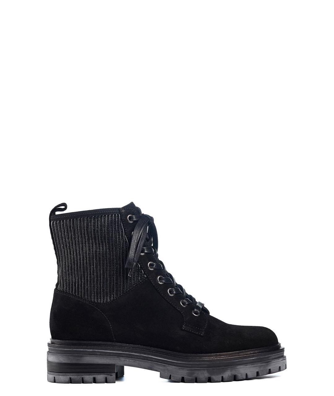 GIANVITO ROSSI Черные замшевые ботинки, фото 3