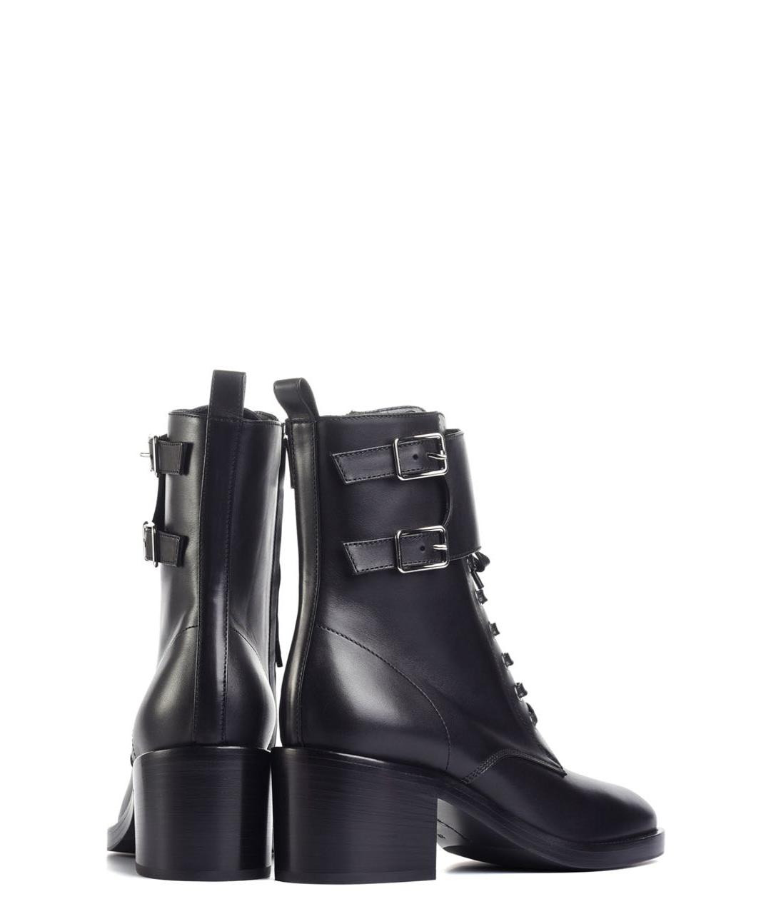 GIANVITO ROSSI Черные кожаные ботинки, фото 3