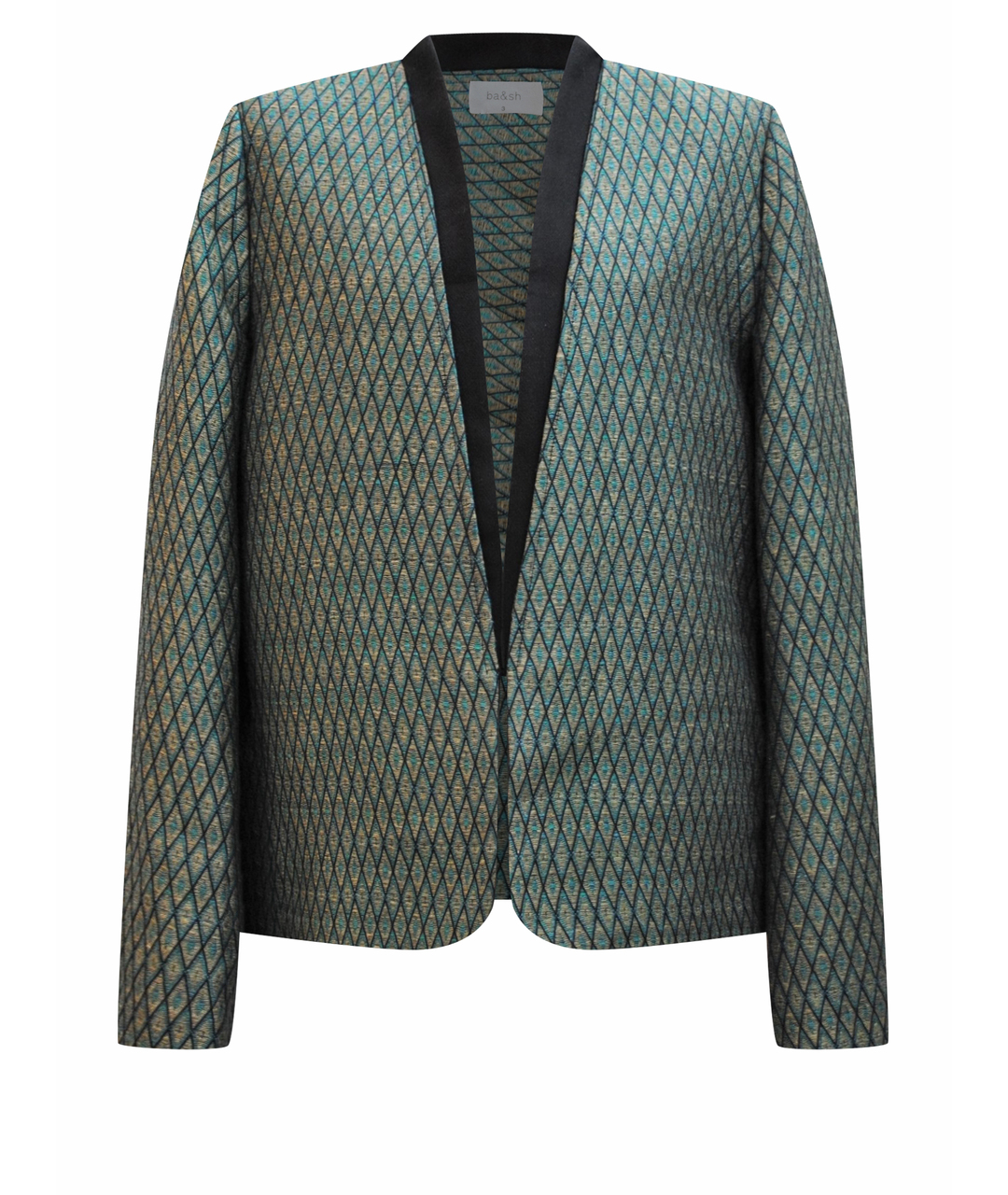 BA&SH Зеленый льняной жакет/пиджак, фото 1