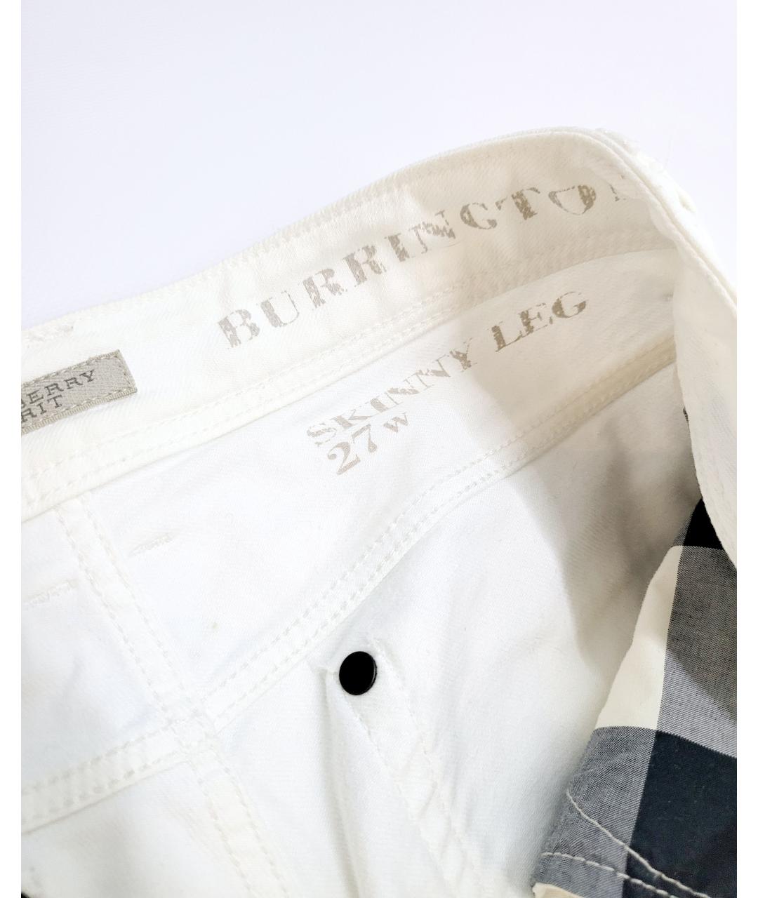 Burberry white skinny jeans online