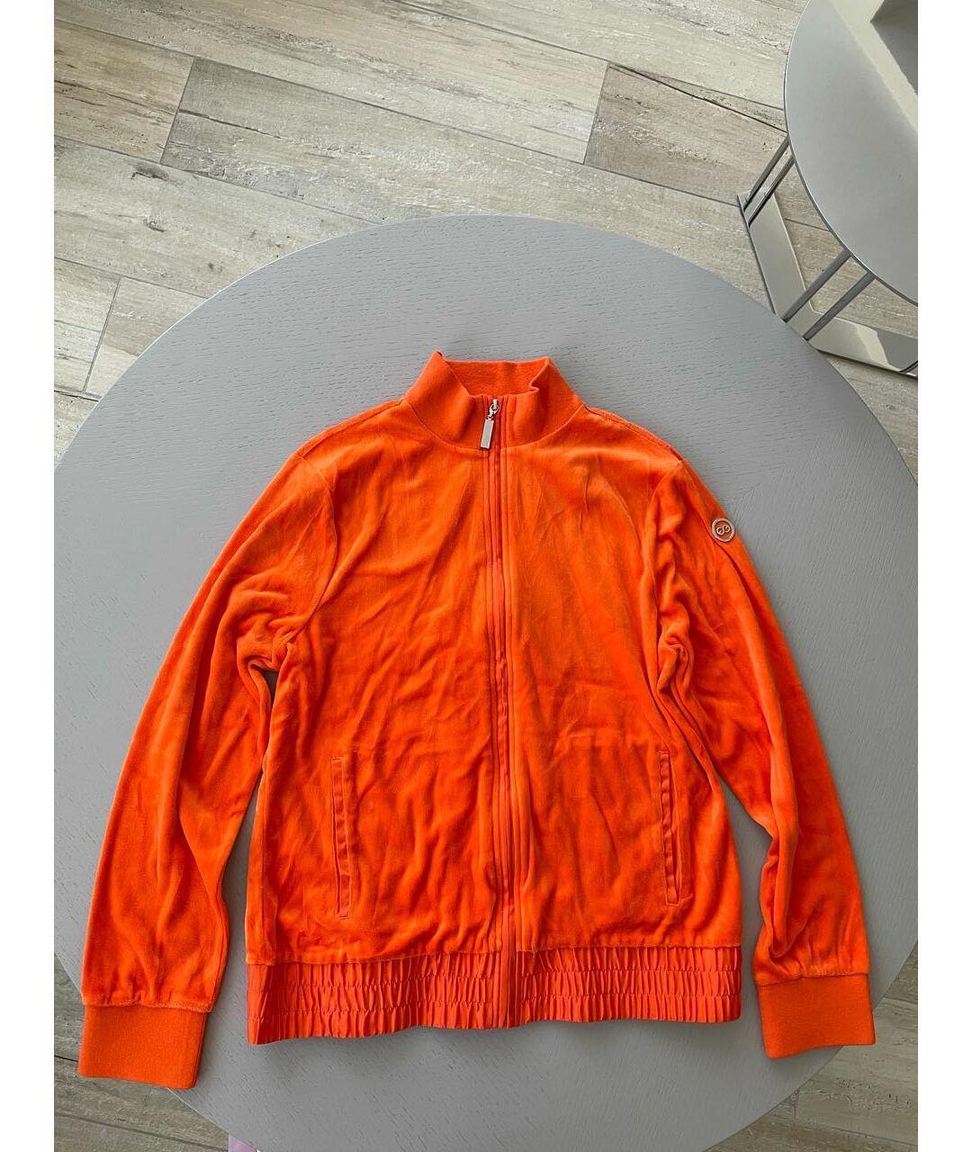 ESCADA Оранжевая хлопковая спортивная куртка, фото 6