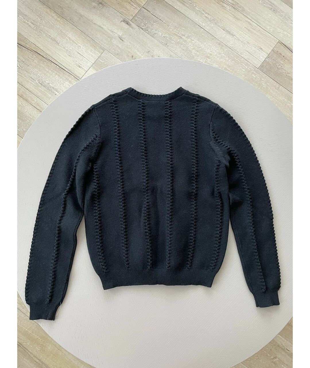 CARVEN Черный хлопковый джемпер / свитер, фото 2