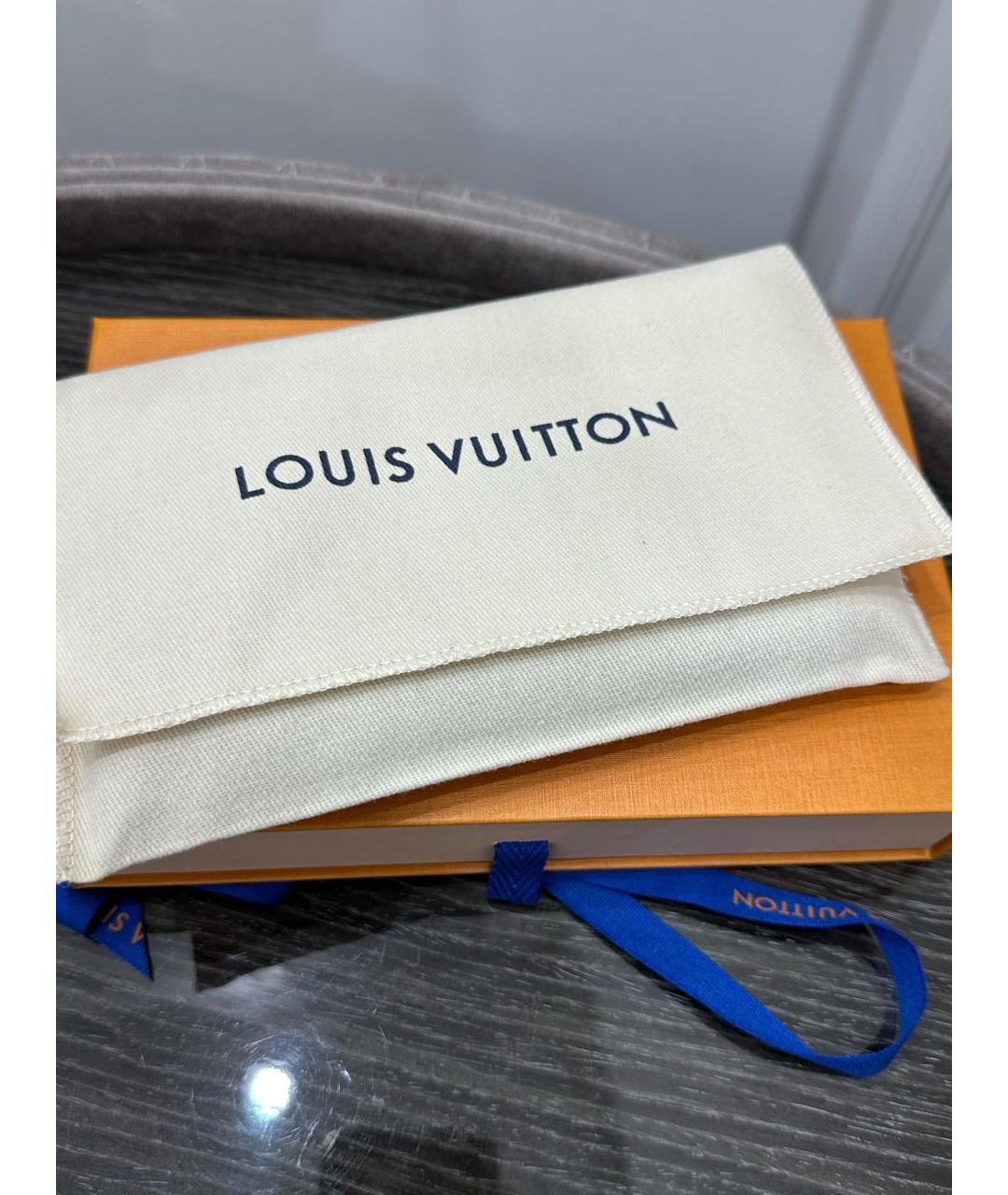 LOUIS VUITTON Антрацитовый кардхолдер, фото 6