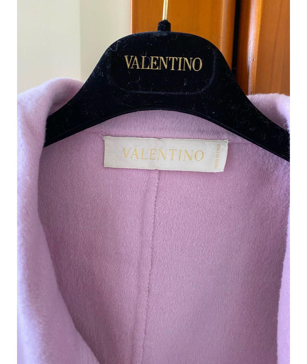 VALENTINO Розовый шерстяной жакет/пиджак, фото 6