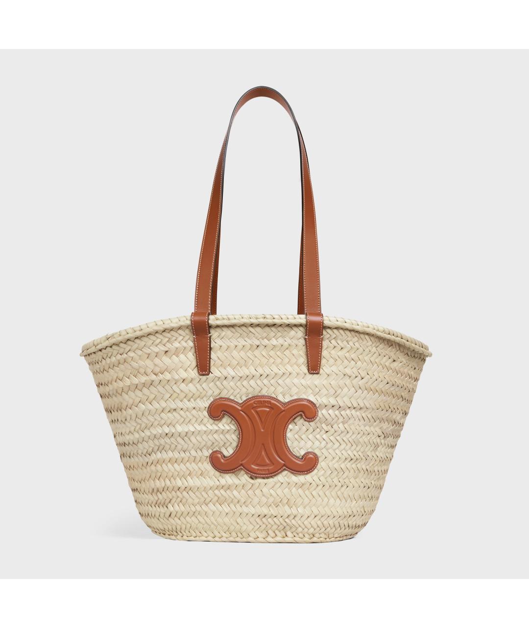 CELINE Бежевая сумка тоут, фото 4