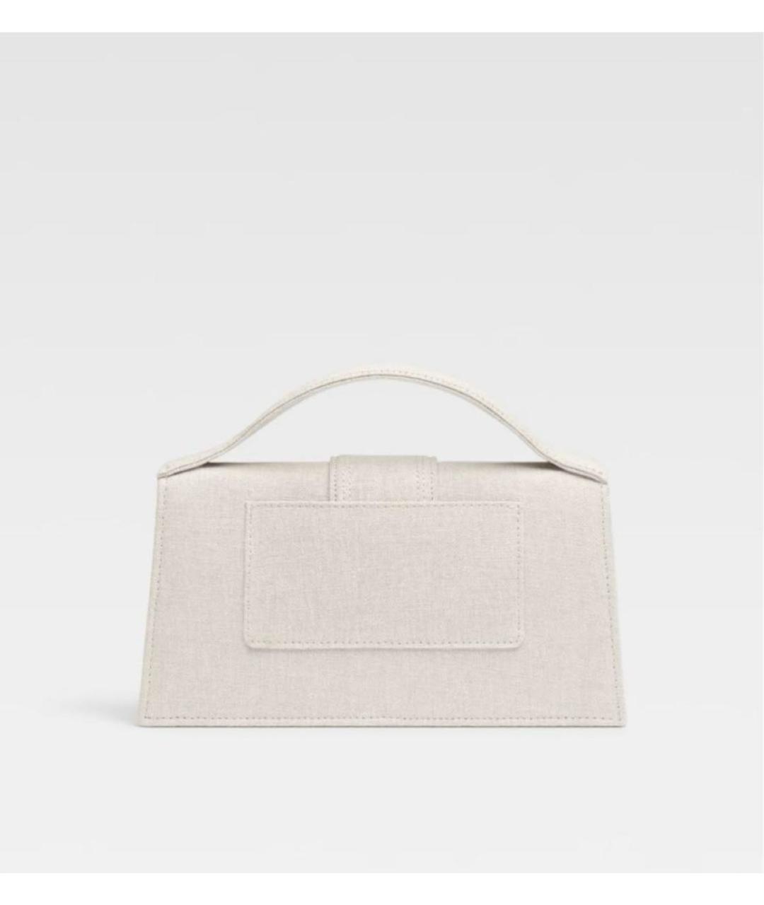 JACQUEMUS Бежевая сумка через плечо, фото 3