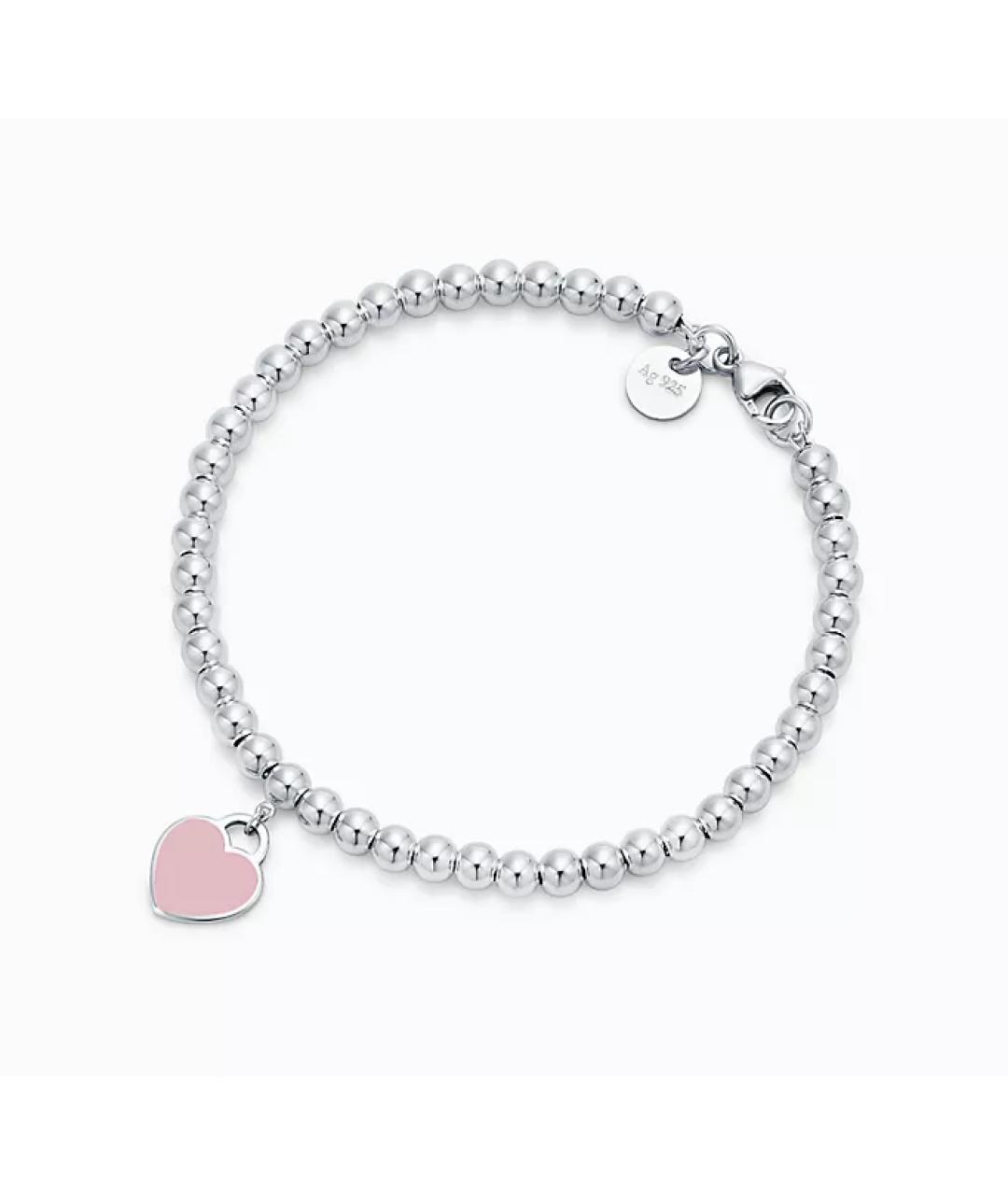 TIFFANY&CO Серебрянный серебряный браслет, фото 7