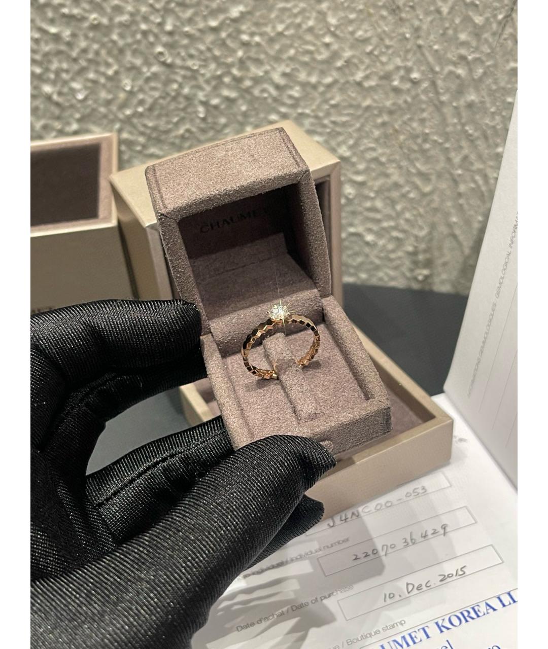 CHAUMET Розовое кольцо из розового золота, фото 6