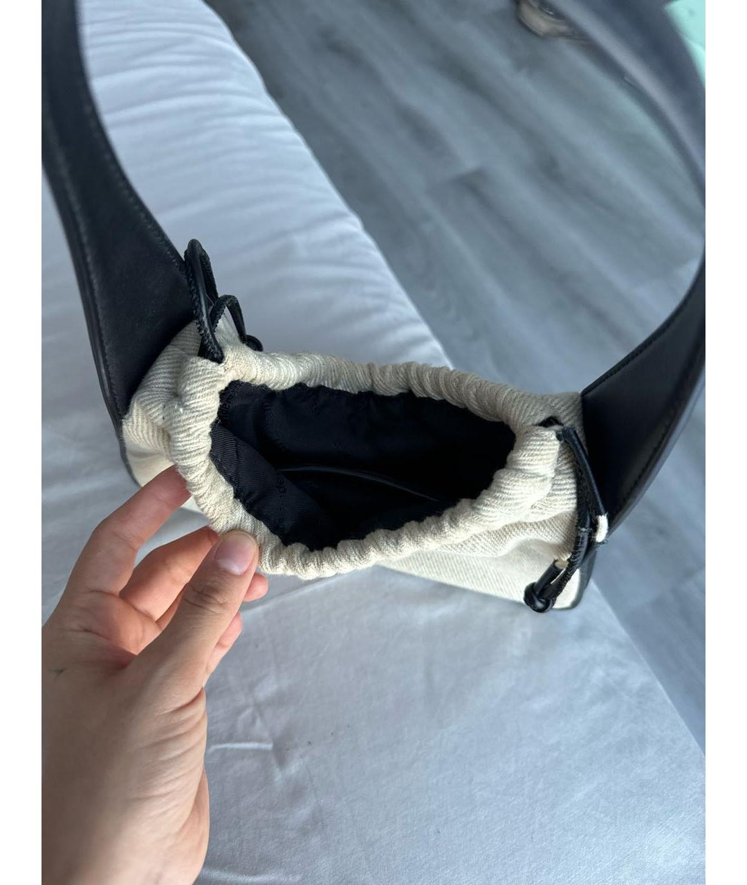 ALEXANDER WANG Бежевая тканевая сумка с короткими ручками, фото 4