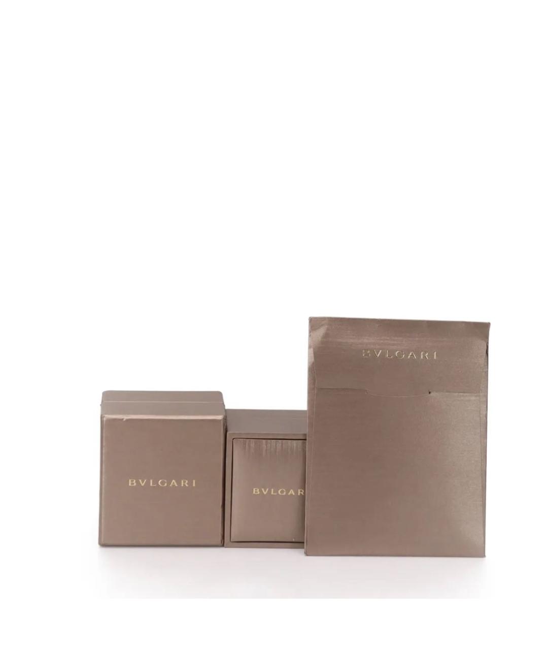 BVLGARI Зеленые кольцо из розового золота, фото 4