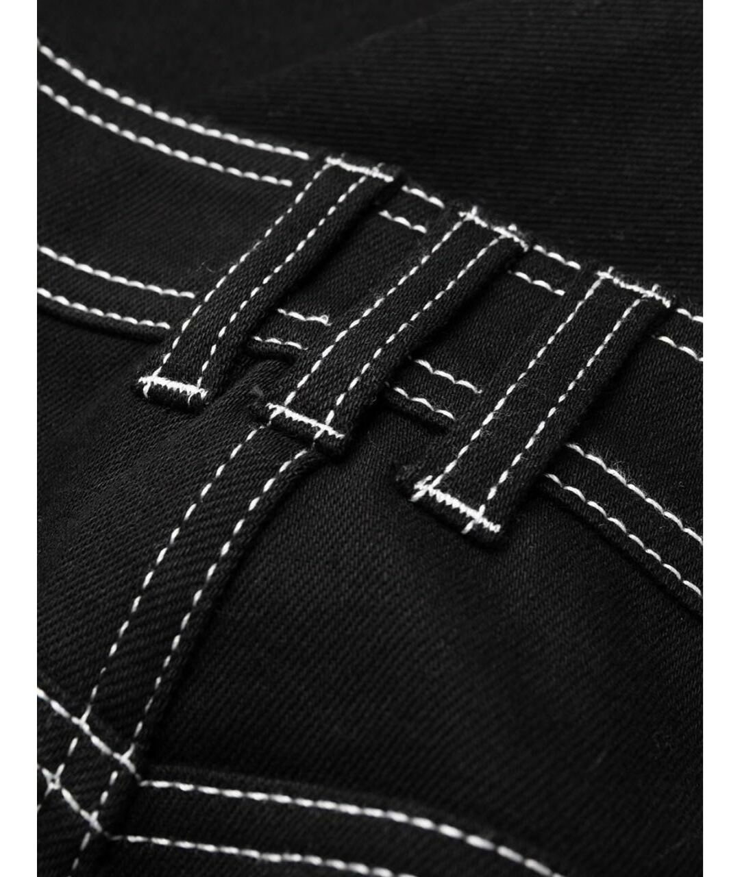 BALMAIN Черные хлопко-эластановые шорты, фото 5