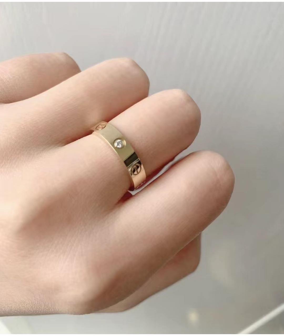 CARTIER Розовое кольцо из розового золота, фото 5