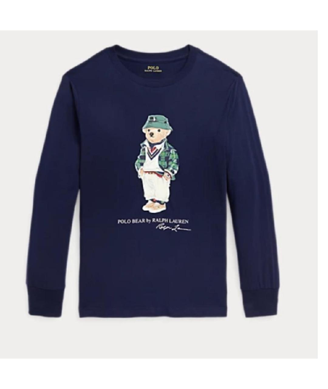 POLO RALPH LAUREN Мульти хлопковая детская футболка, фото 2