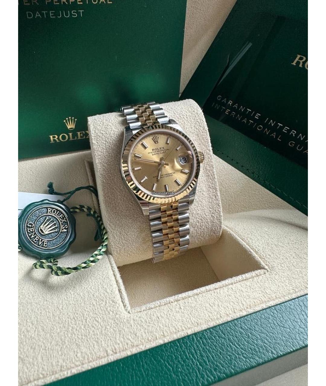 ROLEX Золотые часы из желтого золота, фото 2