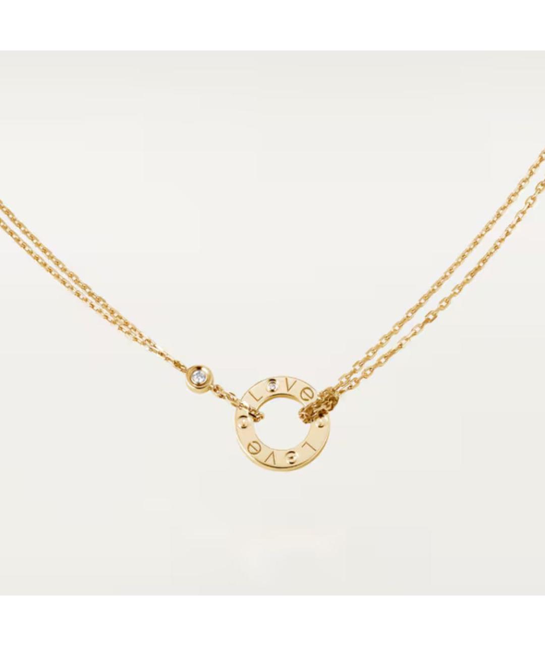 CARTIER Золотое колье из желтого золота, фото 4