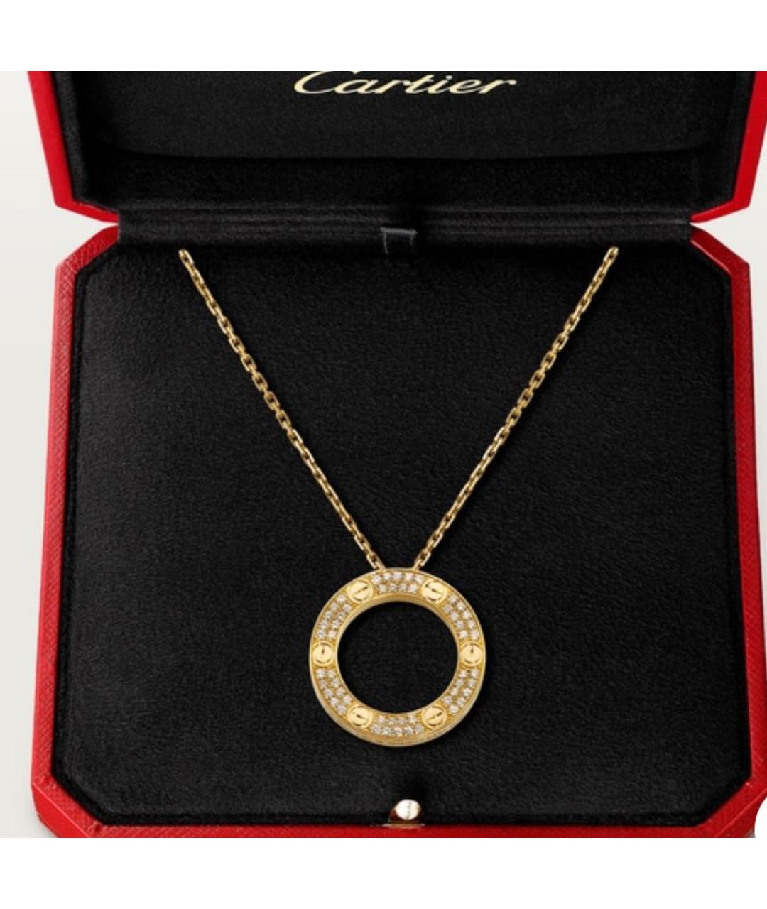 CARTIER Желтое колье из желтого золота, фото 7