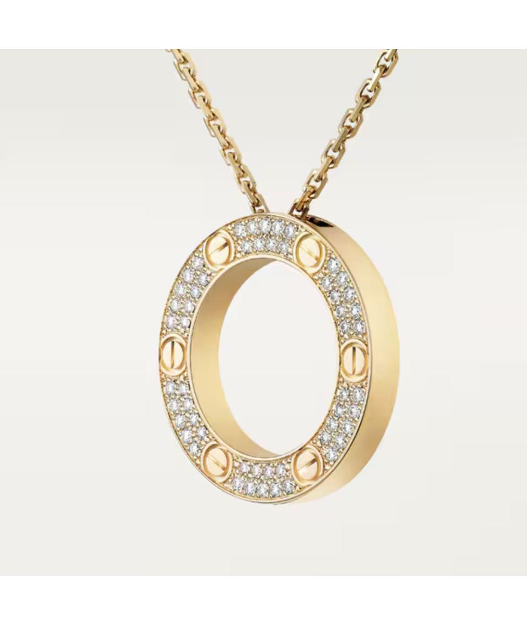 CARTIER Желтое колье из желтого золота, фото 6