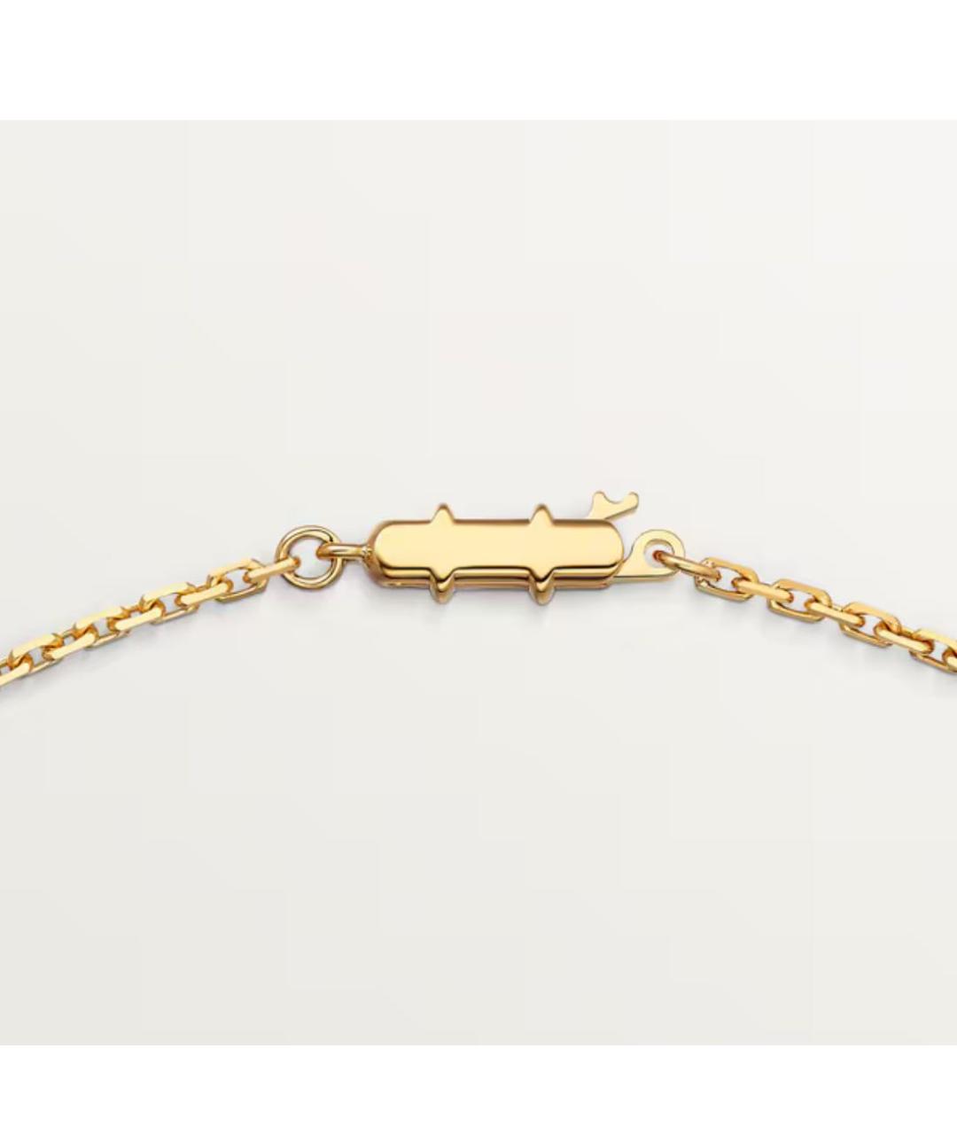 CARTIER Желтое колье из желтого золота, фото 5