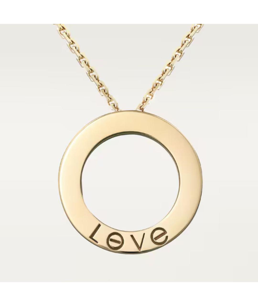 CARTIER Желтое колье из желтого золота, фото 4