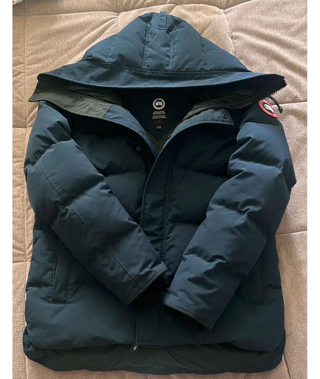 CANADA GOOSE Темно-синяя куртка, фото 5