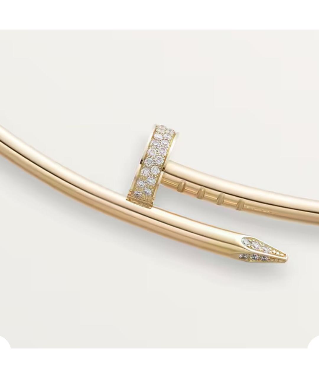 CARTIER Золотое колье из желтого золота, фото 2