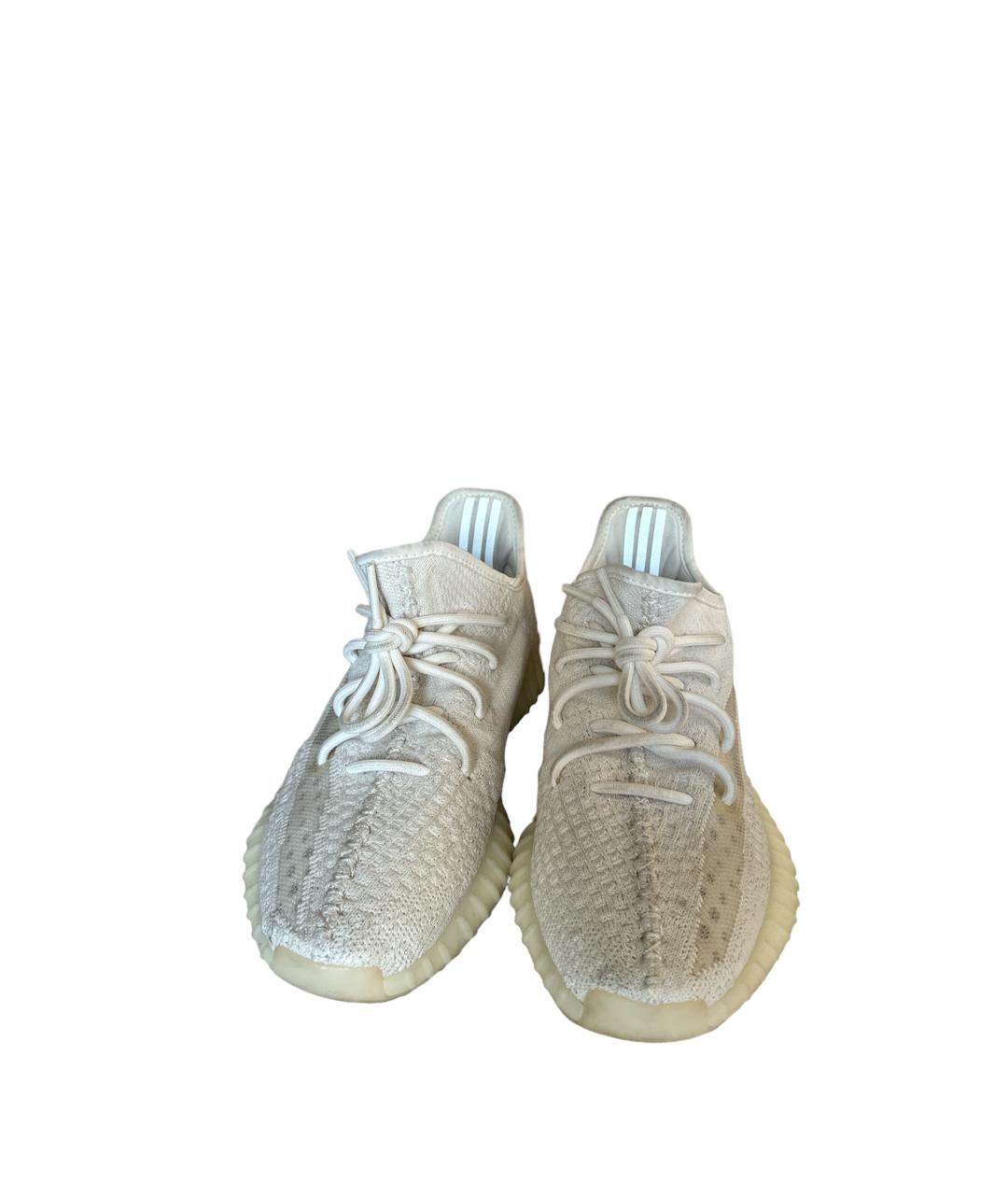 ADIDAS YEEZY Бежевые текстильные кроссовки, фото 2