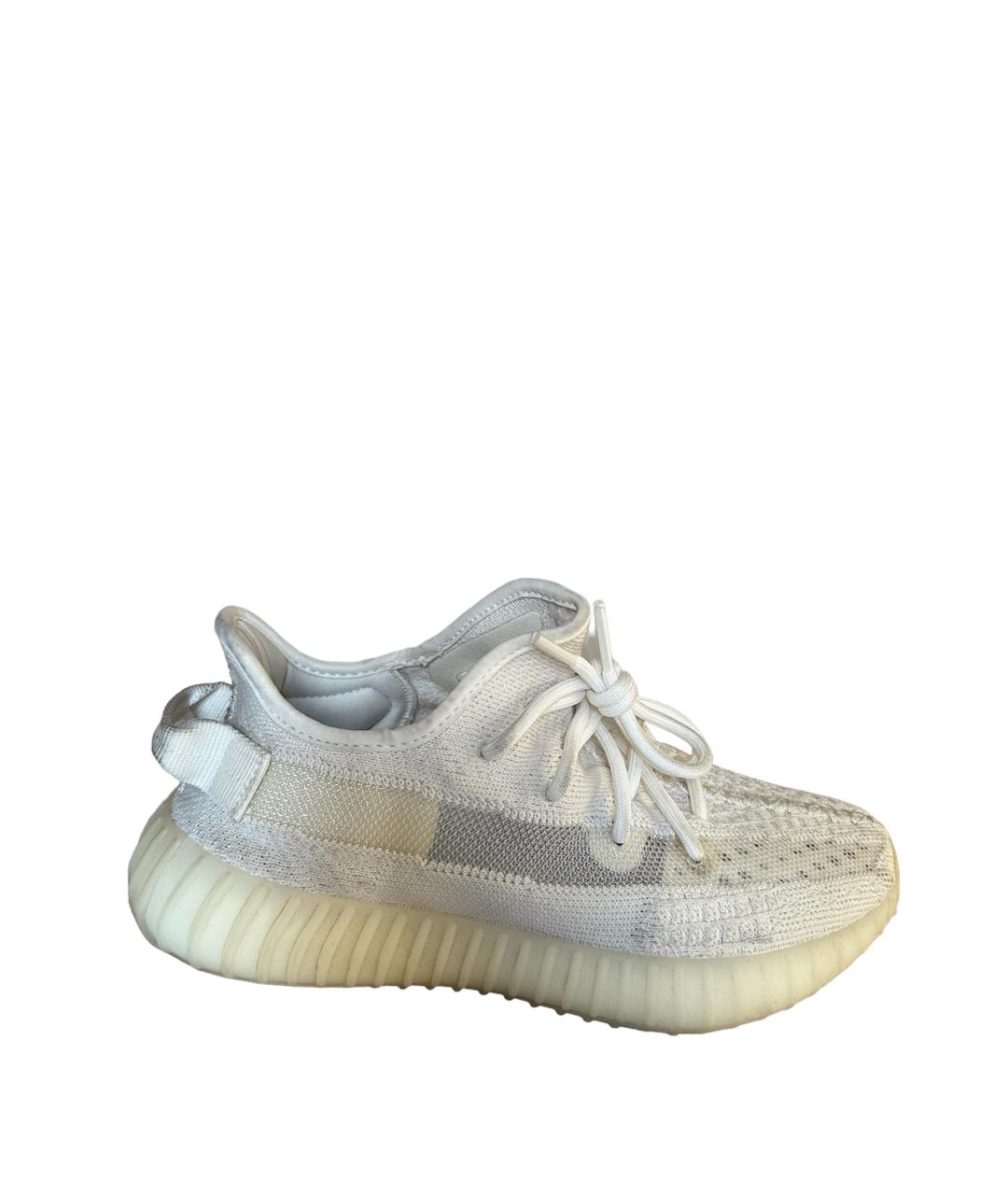 ADIDAS YEEZY Бежевые текстильные кроссовки, фото 7