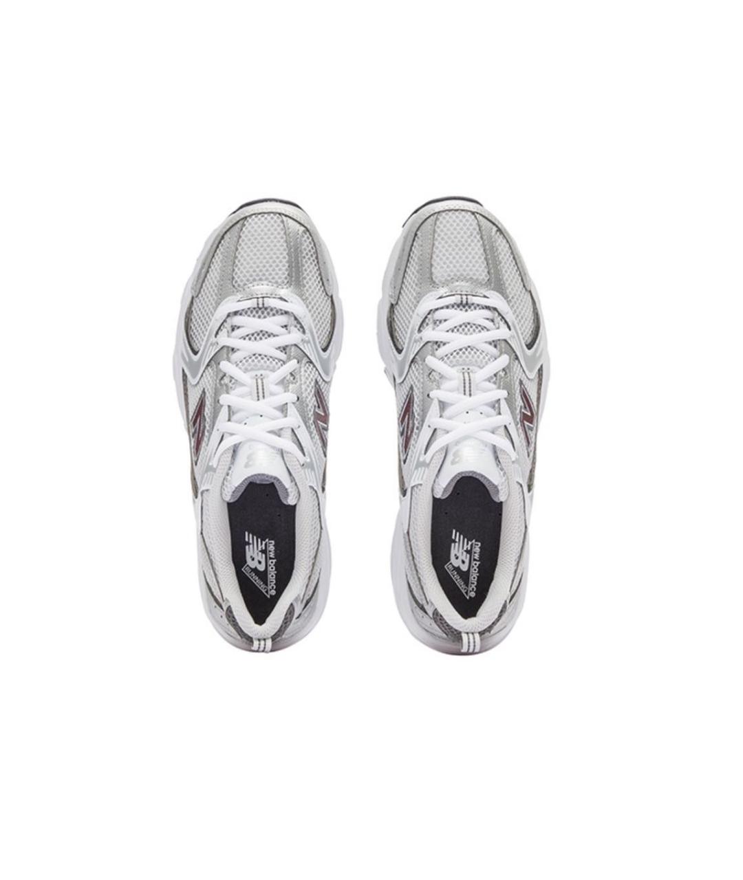 NEW BALANCE Бордовые текстильные кроссовки, фото 5
