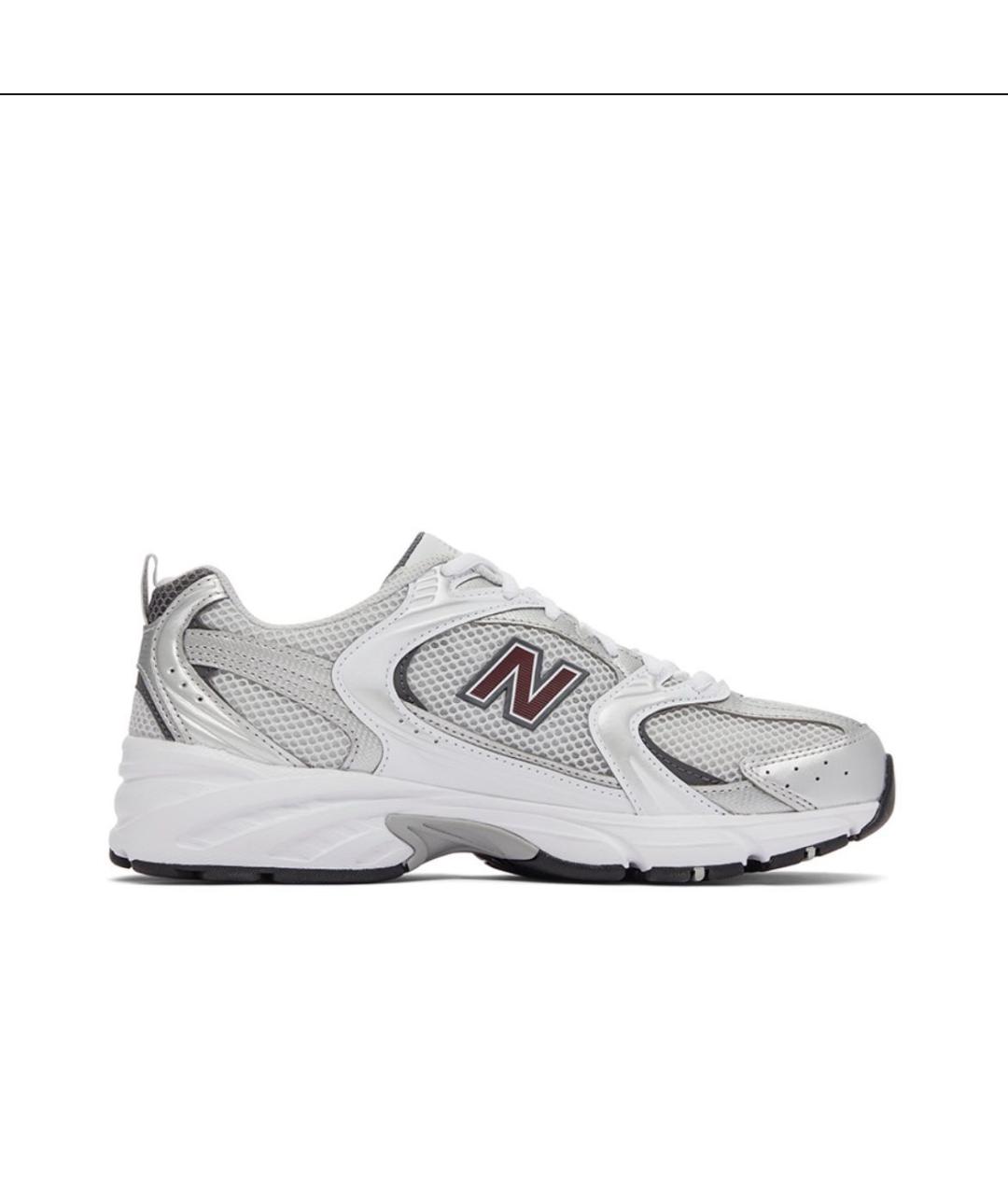 NEW BALANCE Бордовые текстильные кроссовки, фото 2