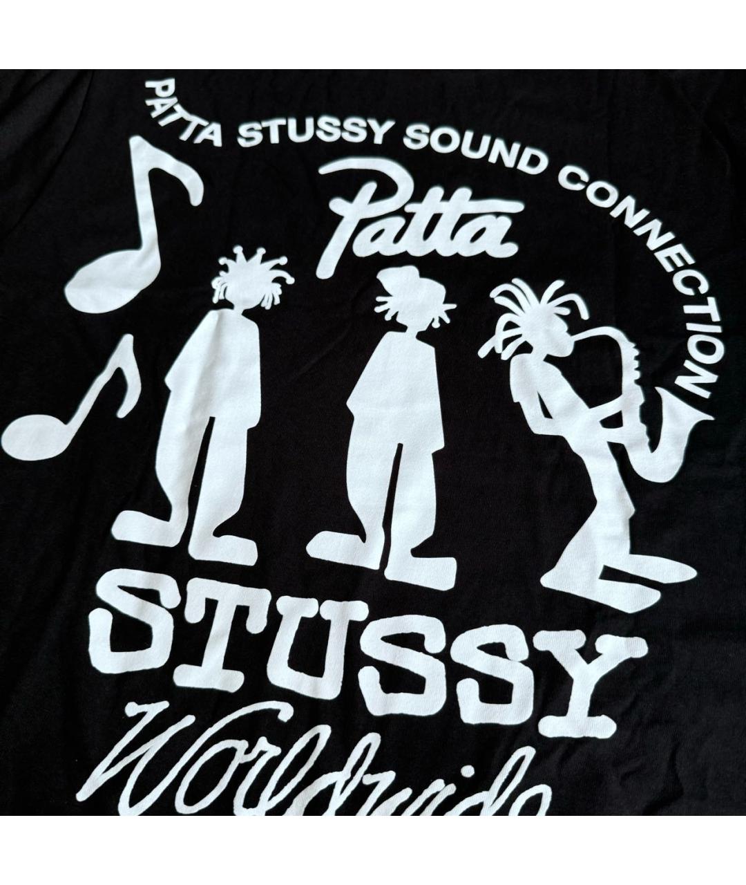 STUSSY Белая хлопковая футболка, фото 4