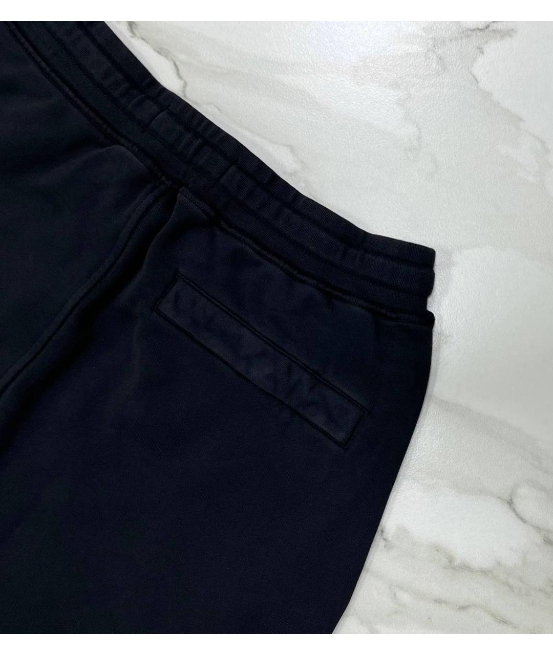 STONE ISLAND Черные шорты, фото 5