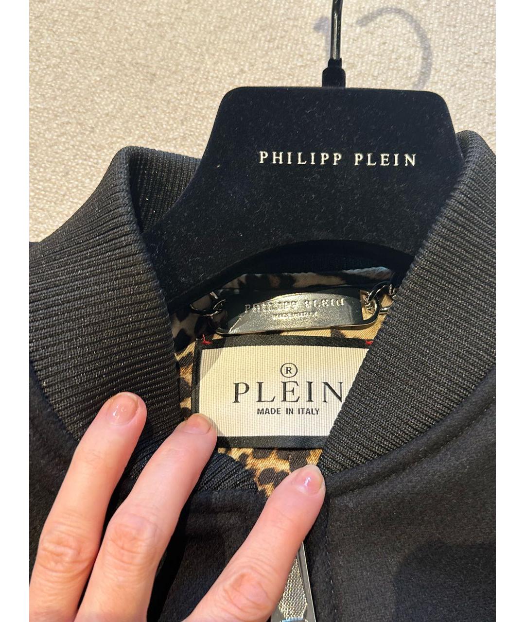 PHILIPP PLEIN Черная куртка, фото 3