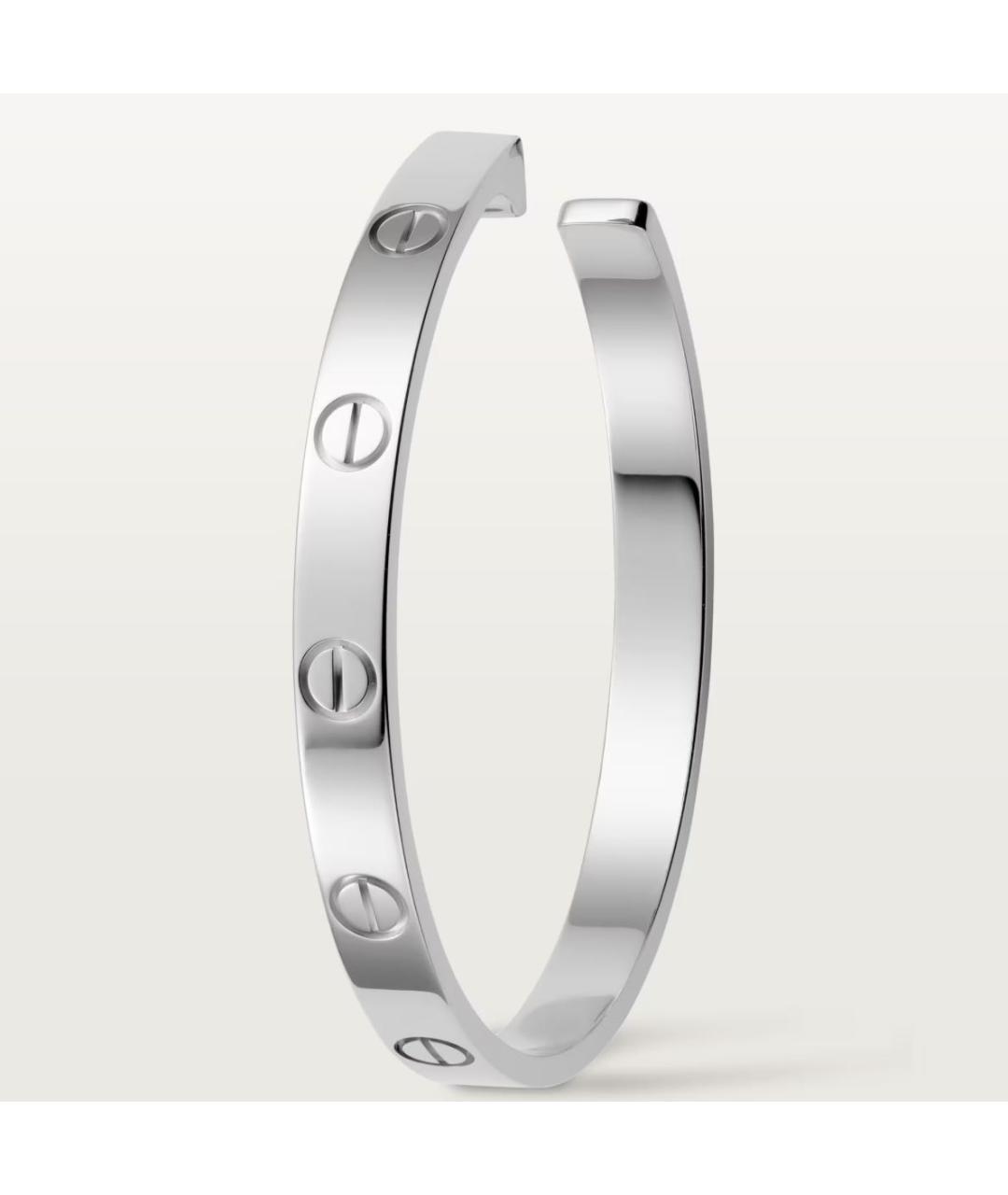 CARTIER Серьги из белого золота, фото 3
