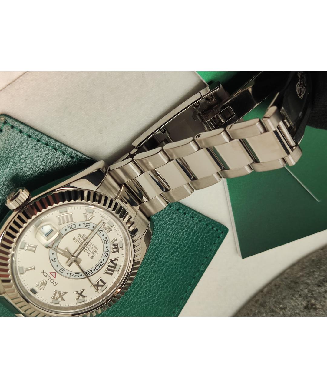 ROLEX Золотые часы из белого золота, фото 7