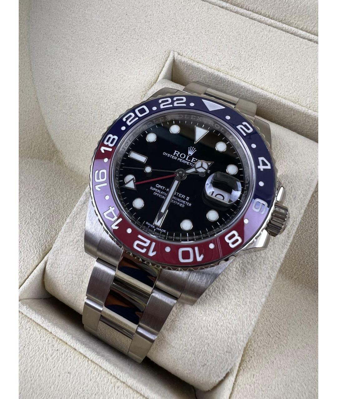 ROLEX Часы из белого золота, фото 3