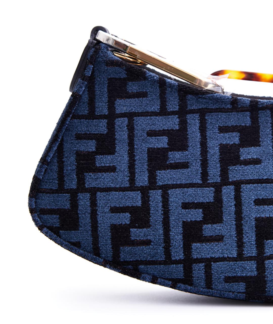 FENDI Синяя сумка через плечо, фото 3