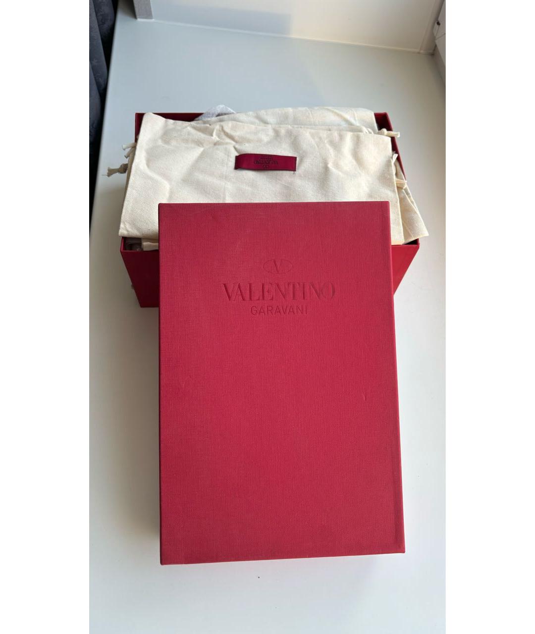 VALENTINO Белые кожаные кеды, фото 5