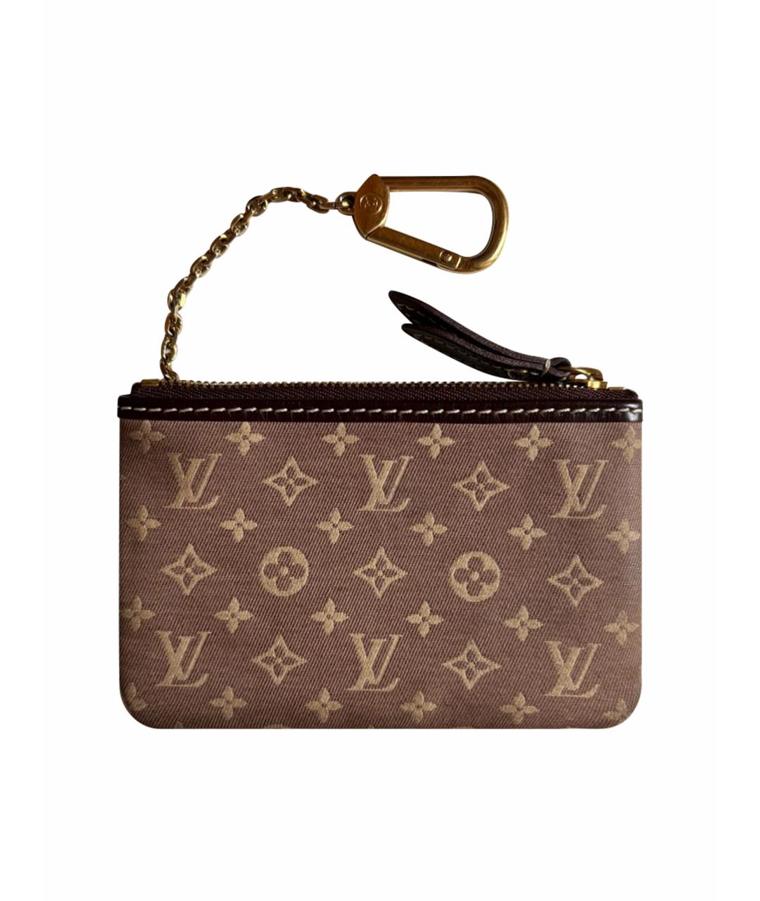 LOUIS VUITTON Коричневая ключница, фото 1