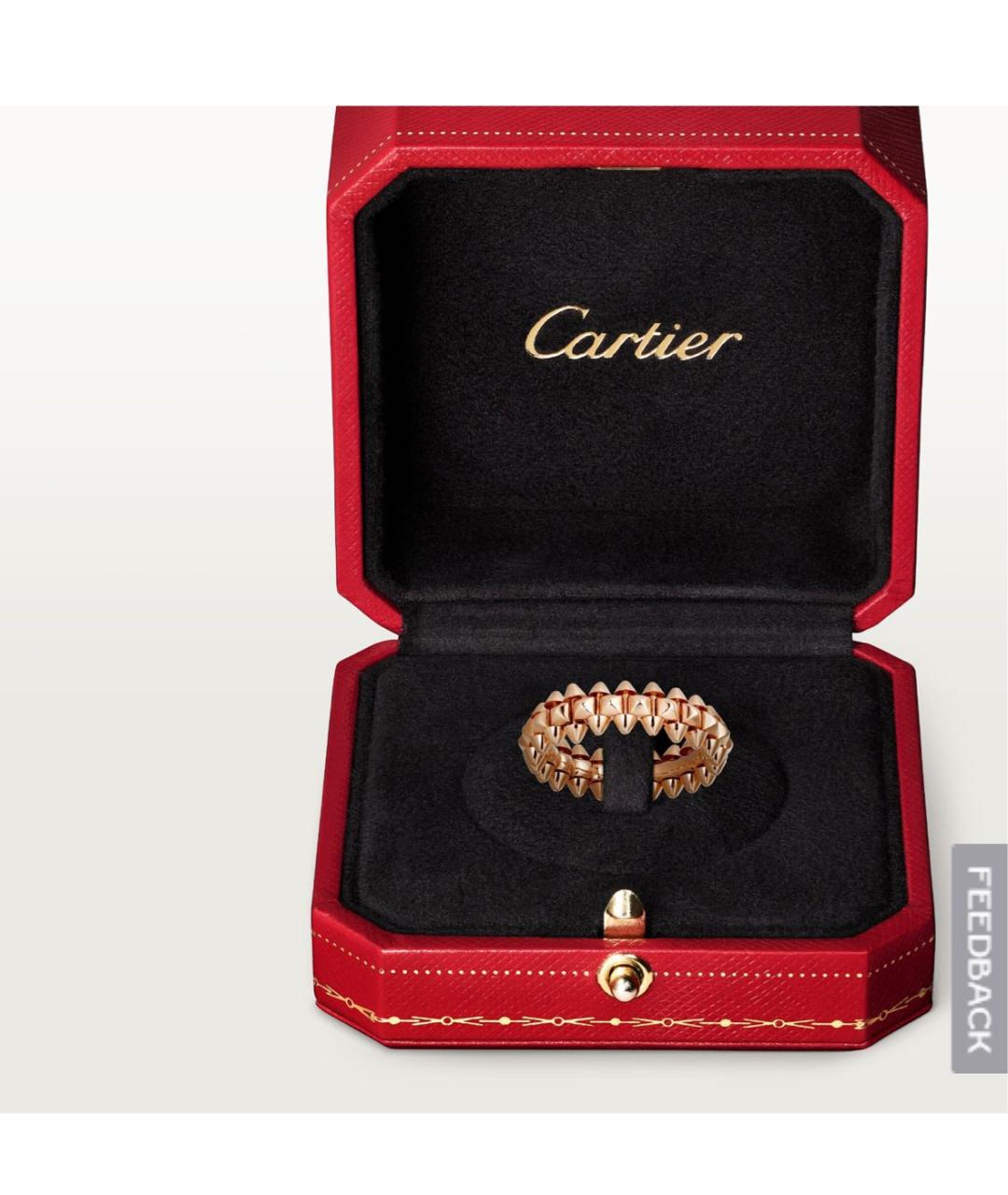 CARTIER Золотое кольцо из розового золота, фото 7