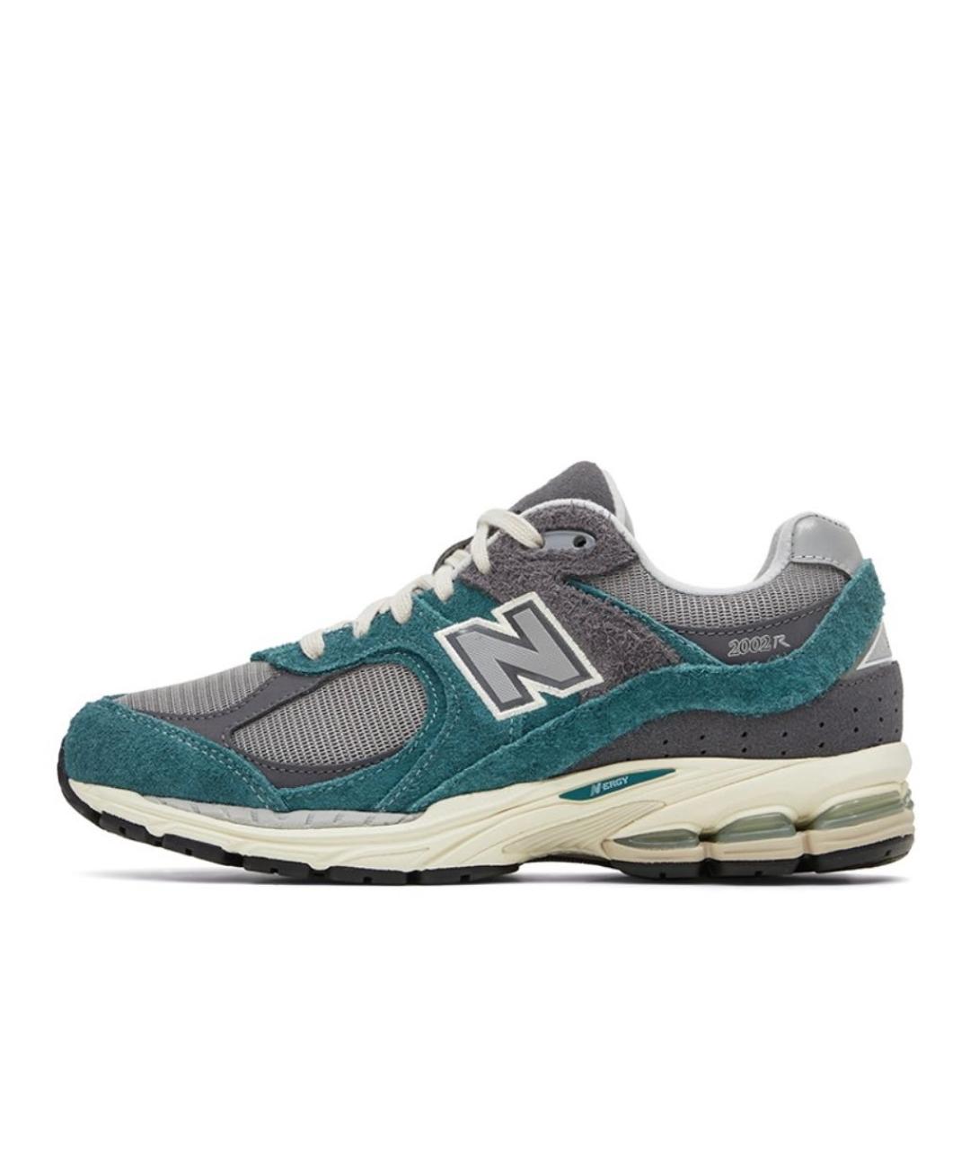 NEW BALANCE Зеленые замшевые кроссовки, фото 8