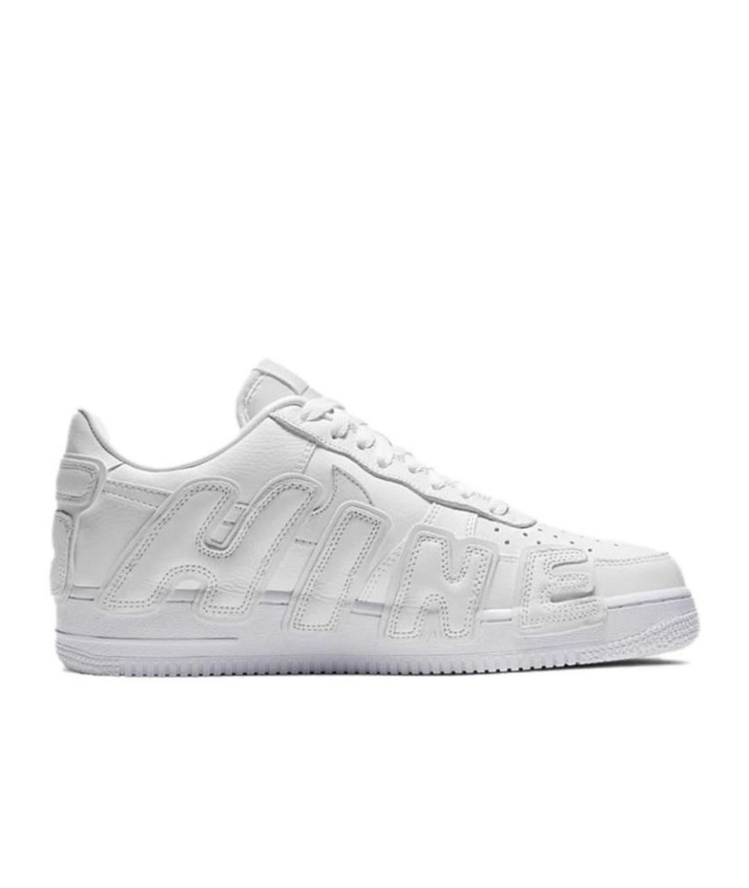 NIKE Белые кожаные низкие кроссовки / кеды, фото 2