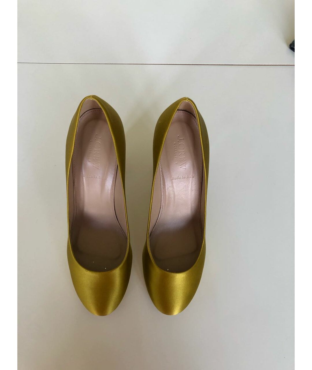 J.CREW Золотые текстильные туфли, фото 3