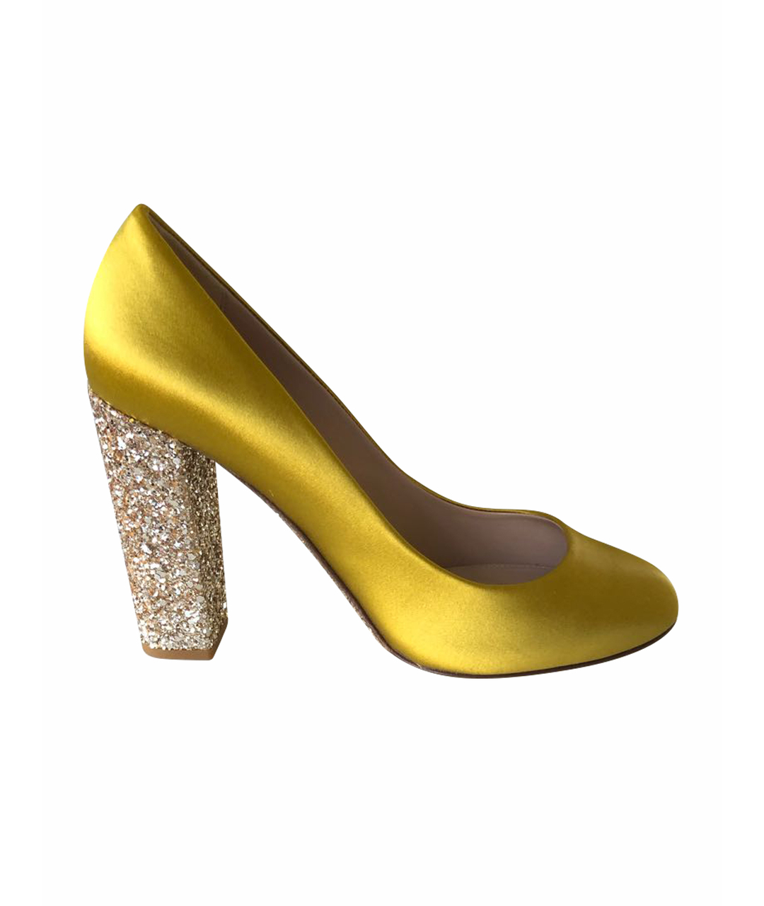 J.CREW Золотые текстильные туфли, фото 1