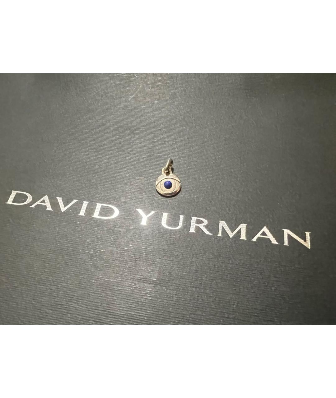 David Yurman Серебряная серебряная цепочка/подвеска, фото 2