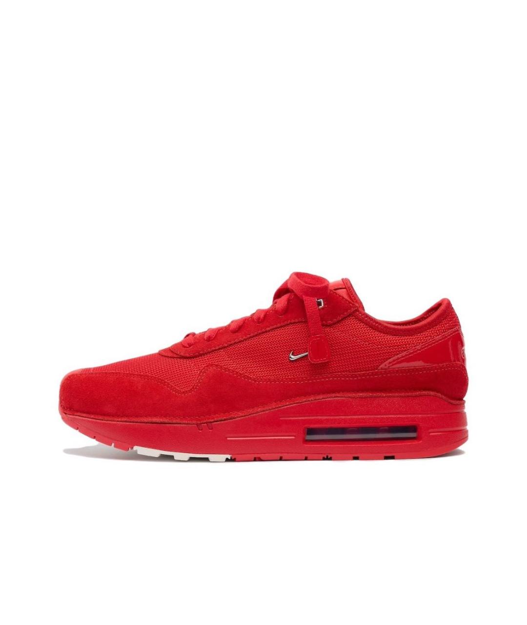 NIKE Красные кроссовки из искусственной кожи, фото 2