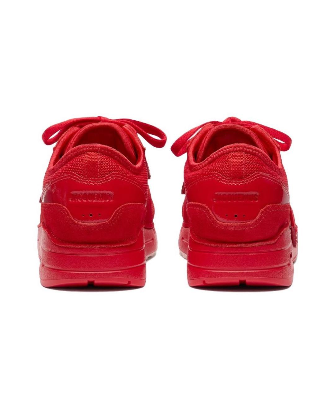 NIKE Красные кроссовки из искусственной кожи, фото 5