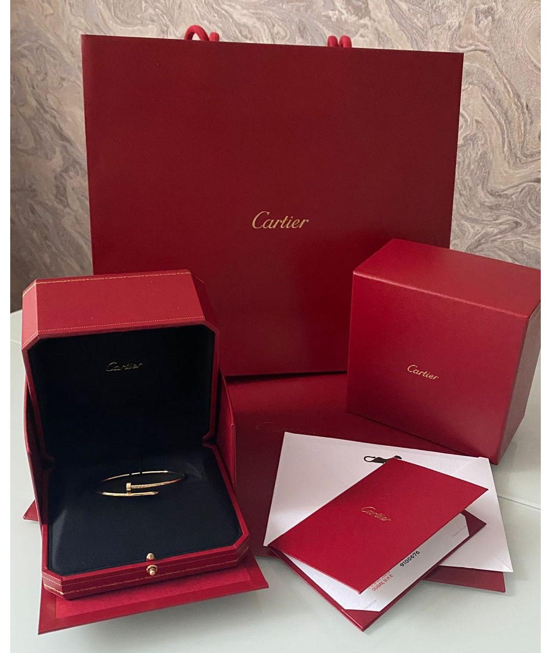 CARTIER Розовый браслет из розового золота, фото 2